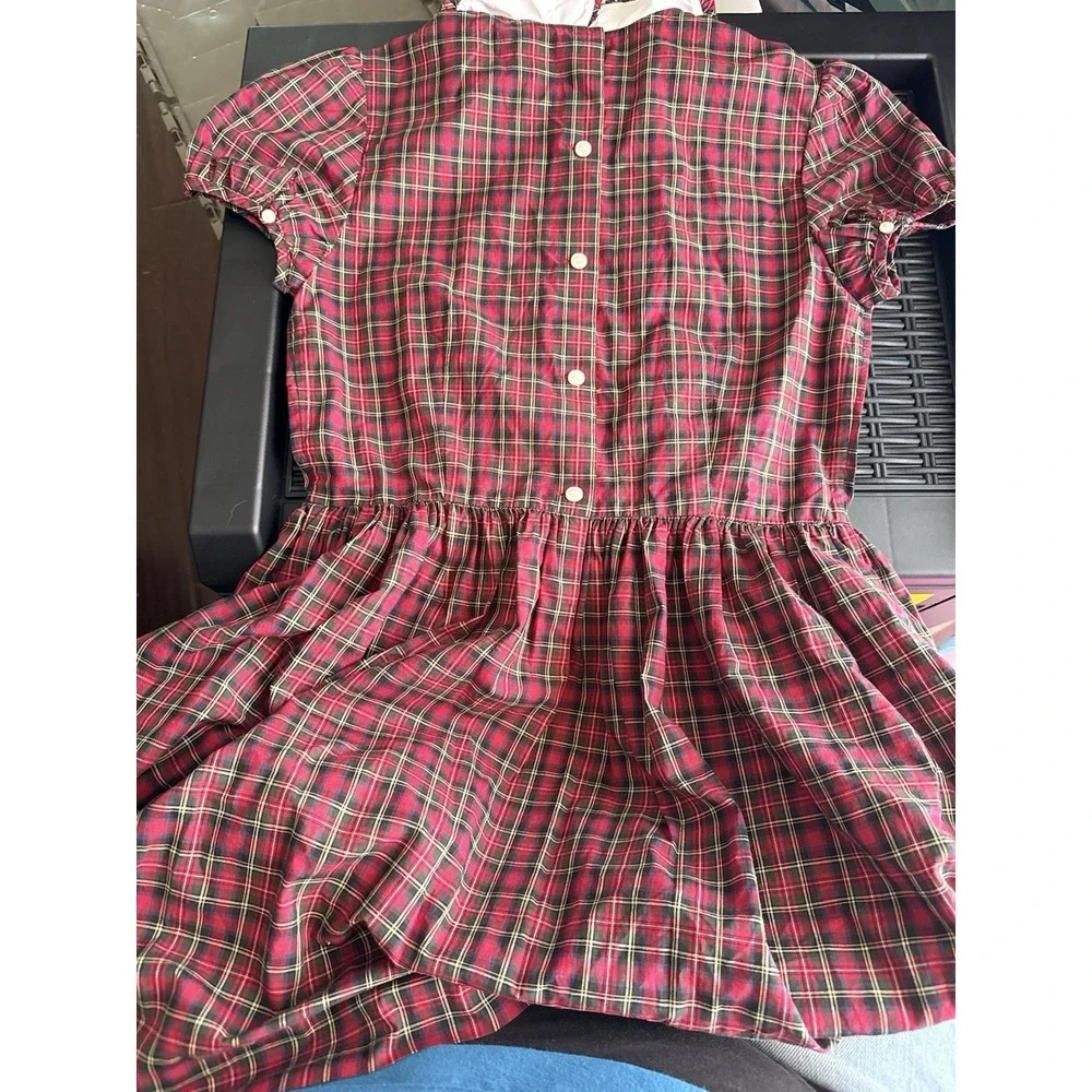 Ralph Lauren Girls Plaid Dress